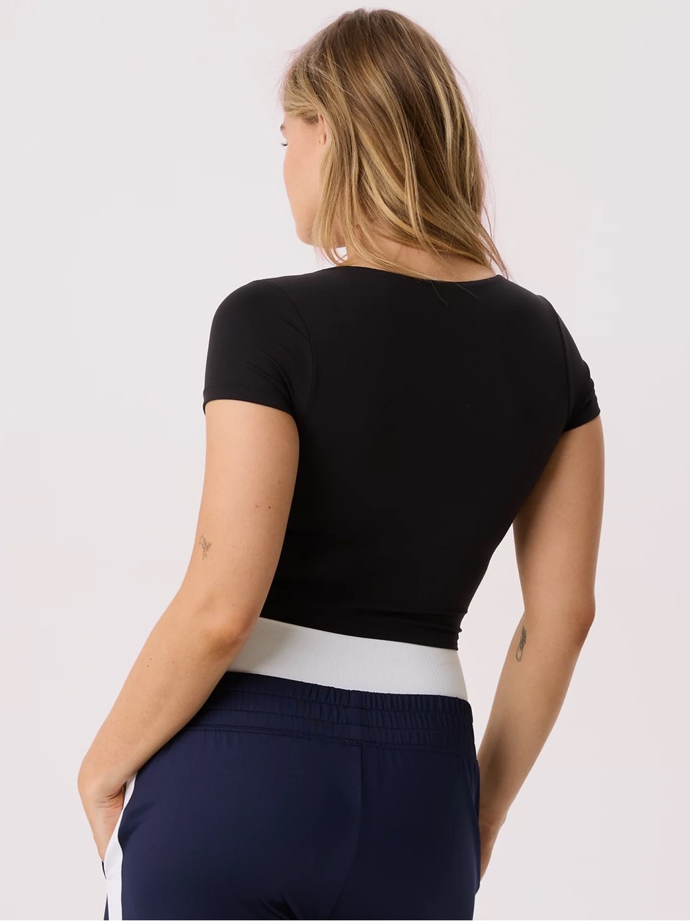 Offline by Aerie Black Real Me Square Neck Top Size XL - Picture 2 of 12